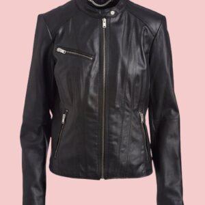 Andrew Marc Leather Jacket Womens