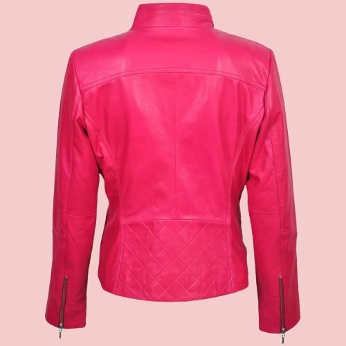 Lambskin Womens Leather Jacket Airborne Jacket 