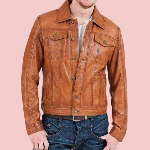 Leather Jacket Vintage - AirBorne Jacket