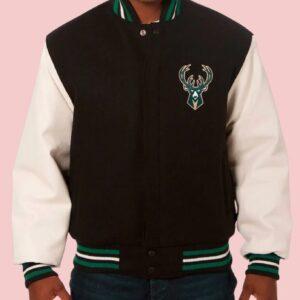 Milwaukee Bucks Bomber Varsity Jacket