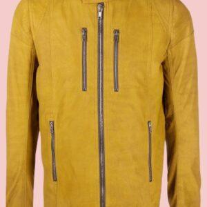 Rick Owens Leather Jacket Mens