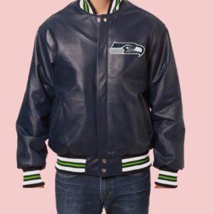 Seahawks Leather Jacket