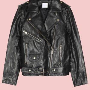 Worn Leather Jacket