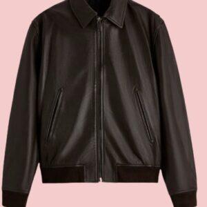 Zara Men's Leather Jacket