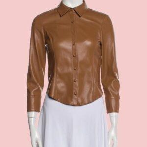 Alice And Olivia Leather Jacket