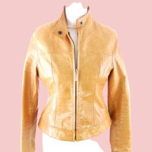 Caramel Leather Jacket