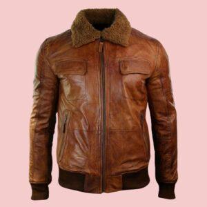 Fur And Leather Jacket