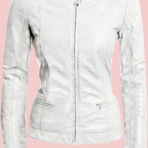 Leather Biker Jacket For Women