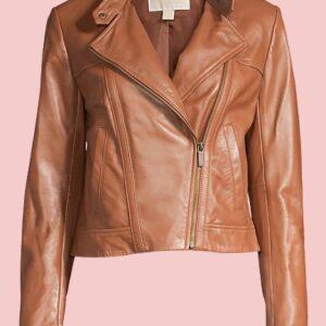 Michael Kors Motorcycle Leather Jacket