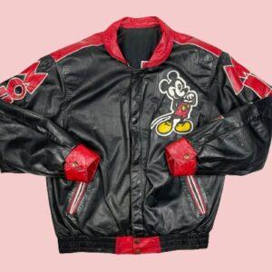 Mickey Mouse Leather Jacket