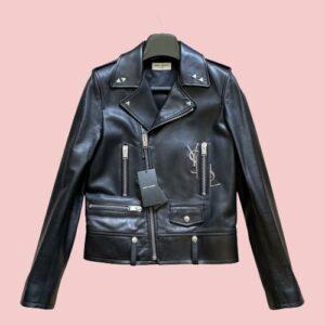 Saint Laurent Leather Jacket Mens