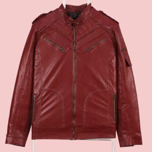 Vegan Leather Jacket Mens