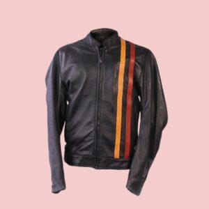 Vintage Black Leather Jacket