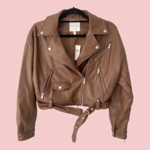 Anthropologie Leather Jacket