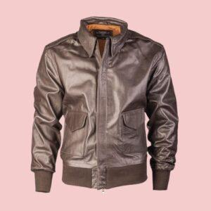 Military Leather Jacket