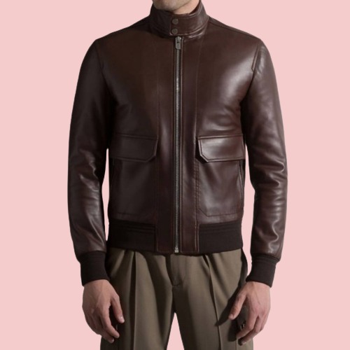 Modern Leather Jacket - AirBorne Jacket