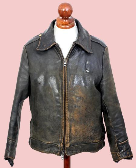 Nypd Leather Jacket - AirBorne Jacket