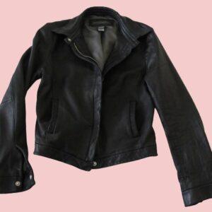 Shrink Leather Jacket