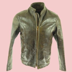 Vintage Leather Racer Jacket