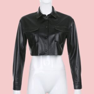 Baddie Leather Jacket Outfits