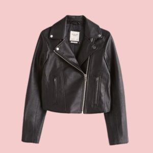 Black Vegan Leather Jacket