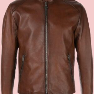 Coach Leather Jacket Mens