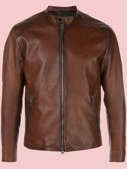 Coach Leather Jacket Mens - AirBorne Jacket