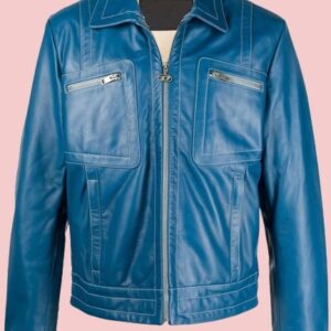 Diesel Mens Leather Jacket