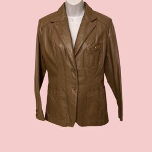 Etienne Aigner Leather Jacket