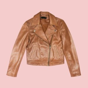 Halogen Leather Jacket