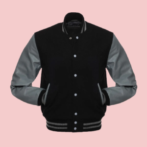 Leather Baseball Jacket Mens