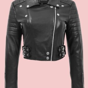 Leather Bolero Jacket