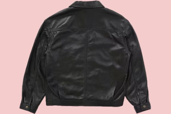 Supreme Schott Work Chore Leather Jacket - Image 2