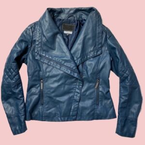 Mo Ka Faux Leather Jacket
