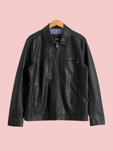 Mold On Leather Jacket - AirBorne Jacket