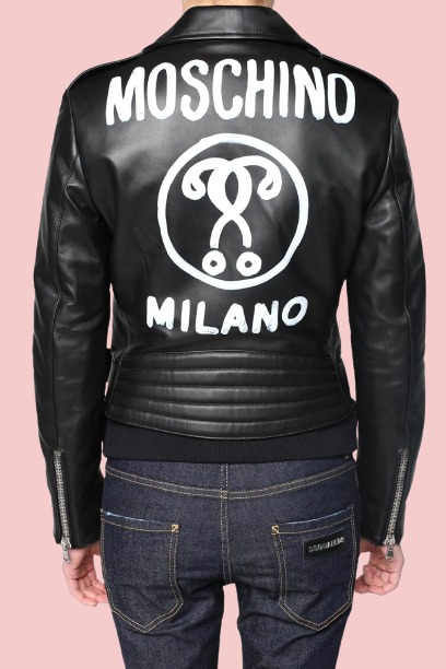 Moschino Leather Jacket - AirBorne Jacket