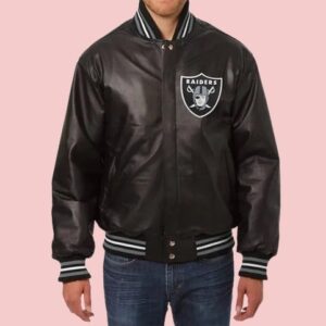 Oakland Raiders Leather Jacket