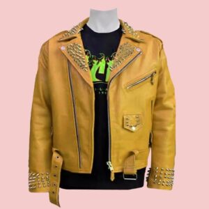 Spiky Leather Jacket