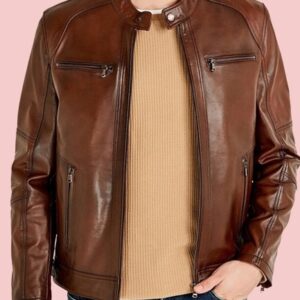 Style Brown Leather Jacket