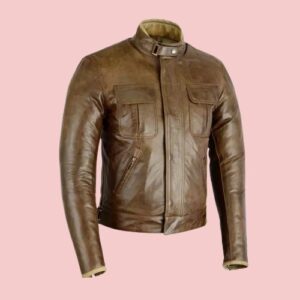 Vintage Wilson Leather Motorcycle Jacket