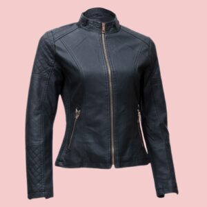 Womens Leather Jacket Black