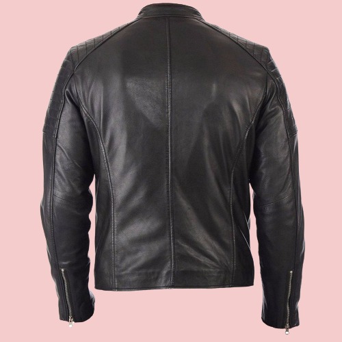 Ykk Leather Jacket - AirBorne Jacket