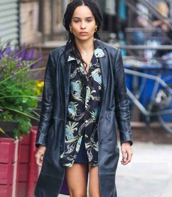 Zoe Kravitz Leather Jacket