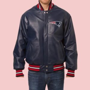 New England Patriots Leather Jacket