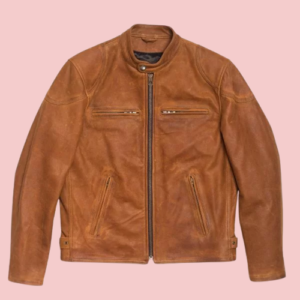 Cafe Leather Jacket