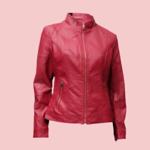 Feminine Leather Jacket