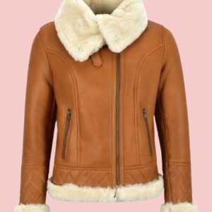 Leather And Fur Jacket Womens