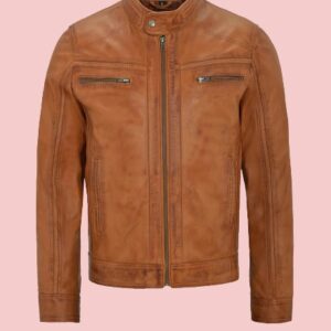 Light Tan Leather Jacket