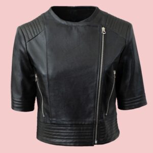 Shorten Leather Jacket Sleeves