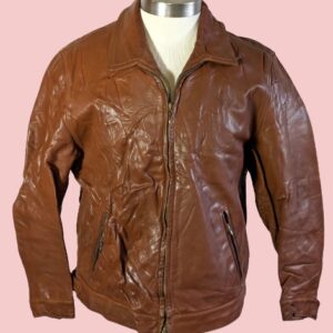 Wrinkled Leather Jacket
